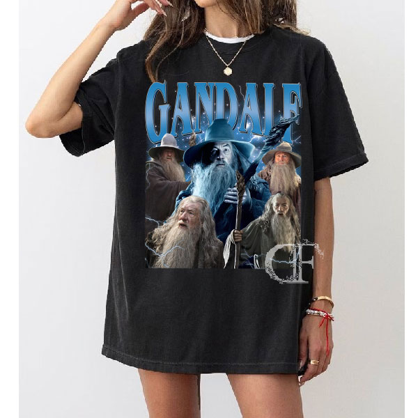 LOTR- Gandalf Vintage 90s Bootleg Shirt