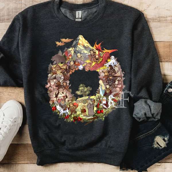 LOTR- Hobbit Graphic Sweatshirt