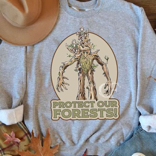 LOTR- Frodo Protect Our Forest Sweatshirt