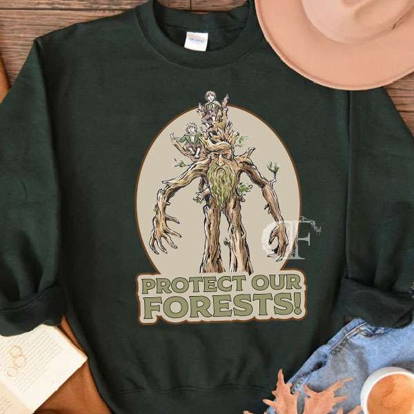 LOTR- Frodo Protect Our Forest Sweatshirt