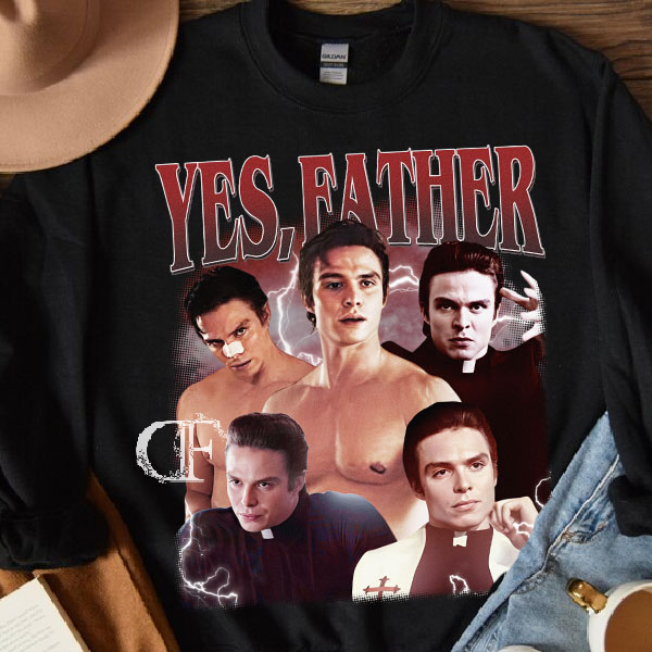 Yes Father Nicholas Chavez Vintage Bootleg 90s Shirt