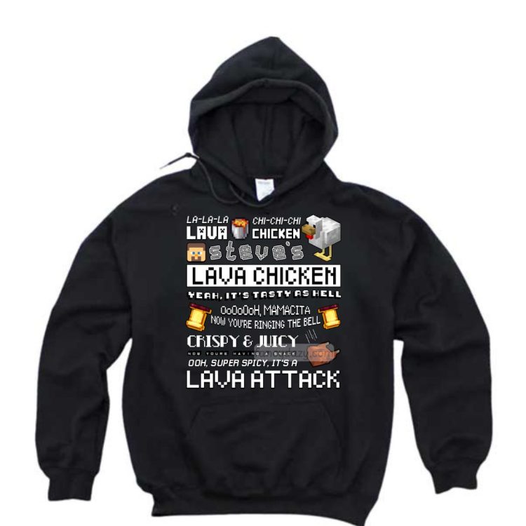 Lava Chicken Minecraft Shirt
