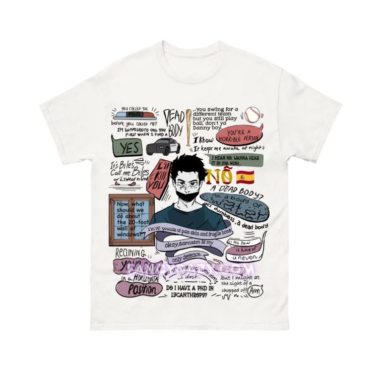 Teenwolf- Stiles Quotes Shirt