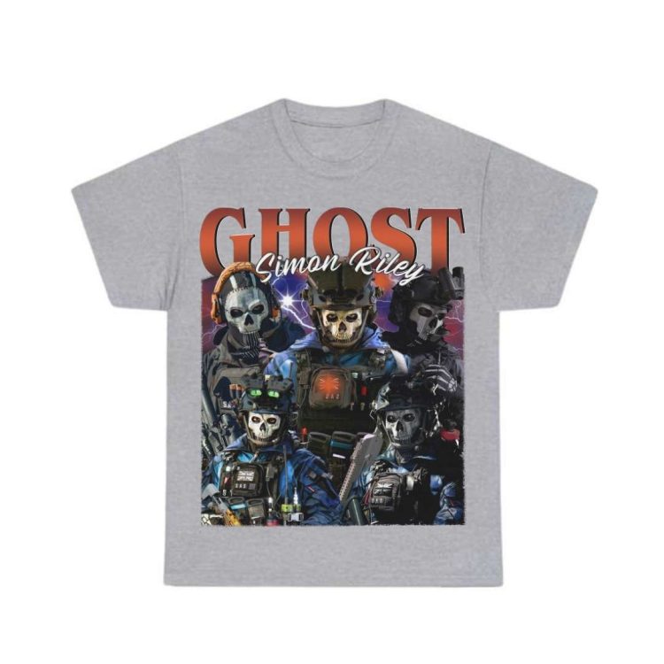 CoD- Simon Ghost Riley Bootleg Shirt