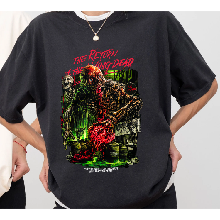 The Return Of The Living D Red Version, Halloween 2025 Shirt