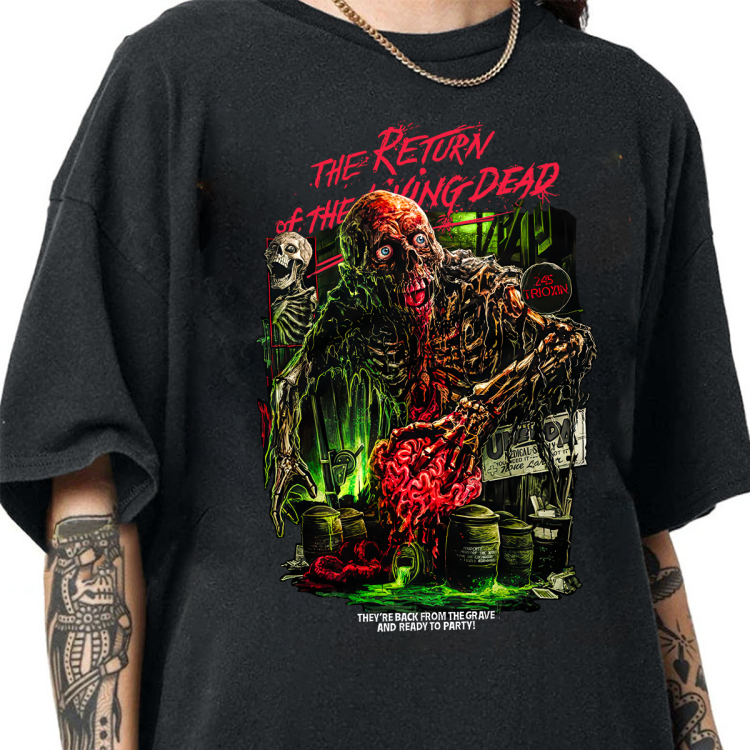 The Return Of The Living D Red Version, Halloween 2025 Shirt