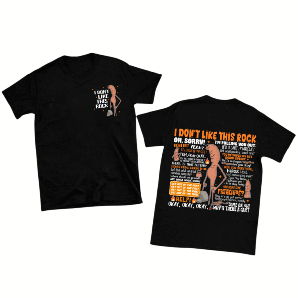 2 Sided - I Don’t Like This Rock Marcus & Robert Shirt