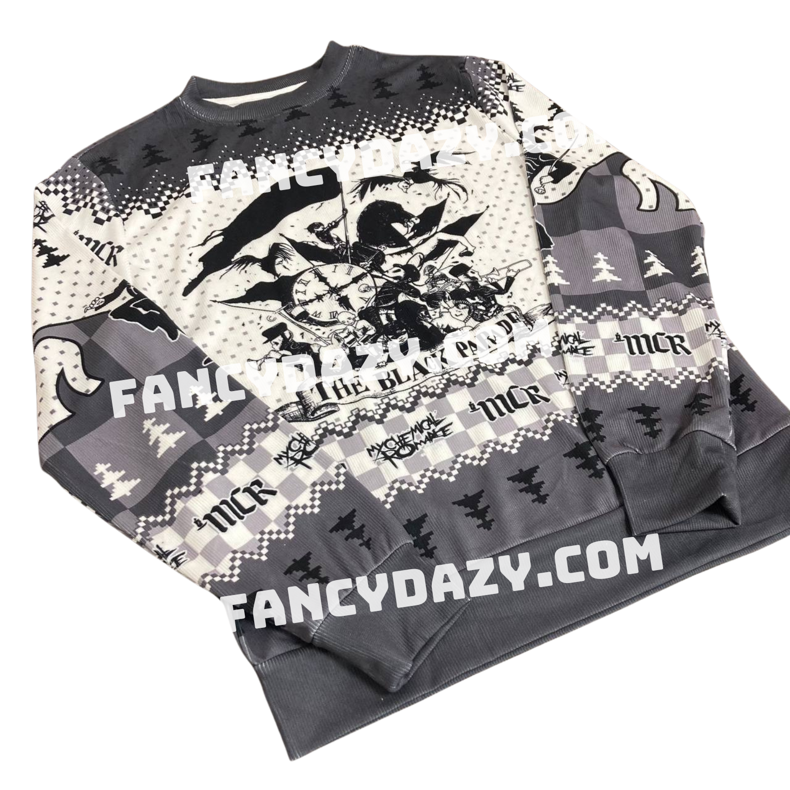 My Chemical Romance MCR Christmas Ugly Sweater My Chemical Romance MCR Christmas Ugly Sweater