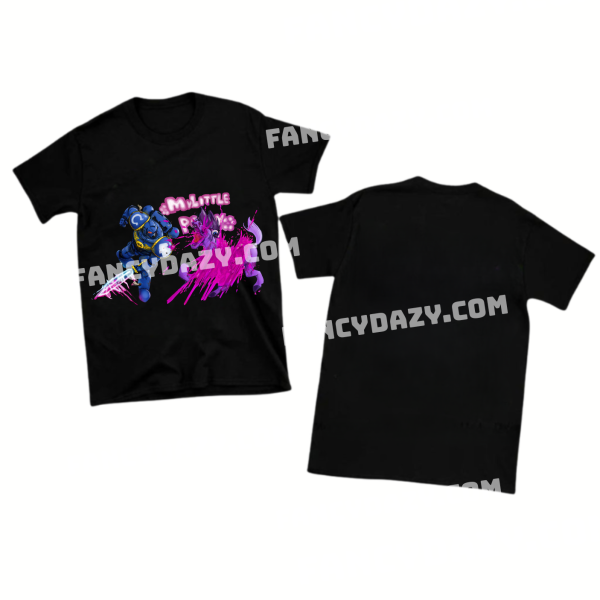 Parody My Little Pony Graphic Tee, Warhammer 40K Meme Shirt