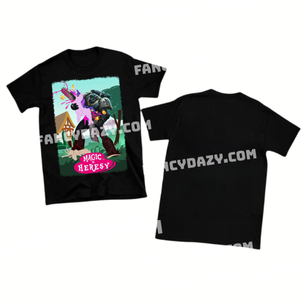 Magic is Heresy Graphic Tee, Warhammer 40K x My Little Pony Shirt