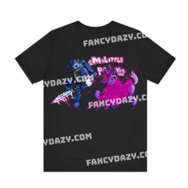 Parody My Little Pony Graphic Tee, Warhammer 40K Meme Shirt