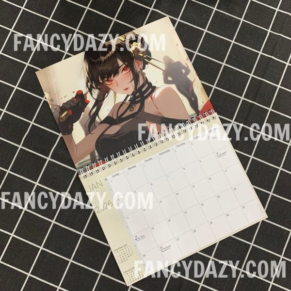 Anime Hot Girlfriends 2026 Calendar