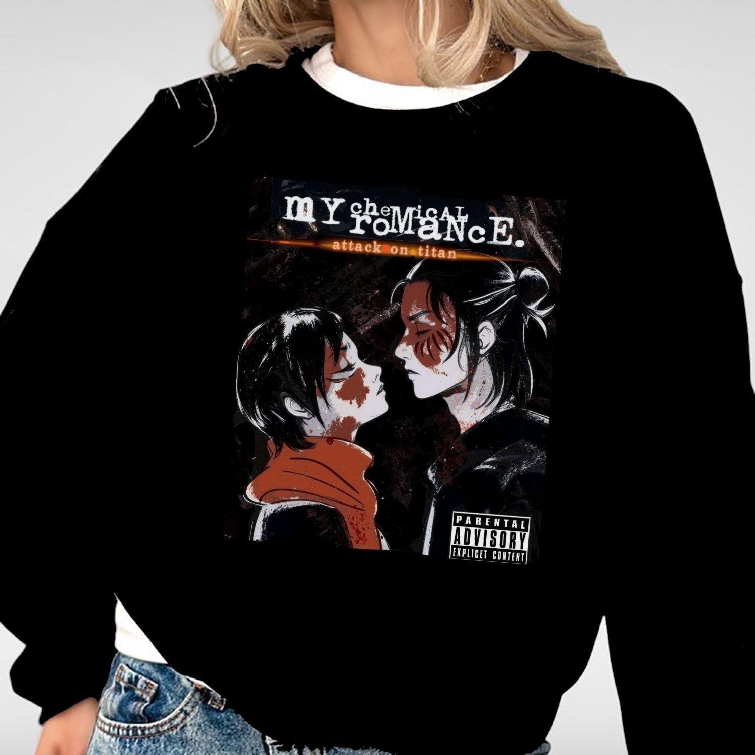 Attack On Titan MCR Shirt Attack On Titan MCR Shirt