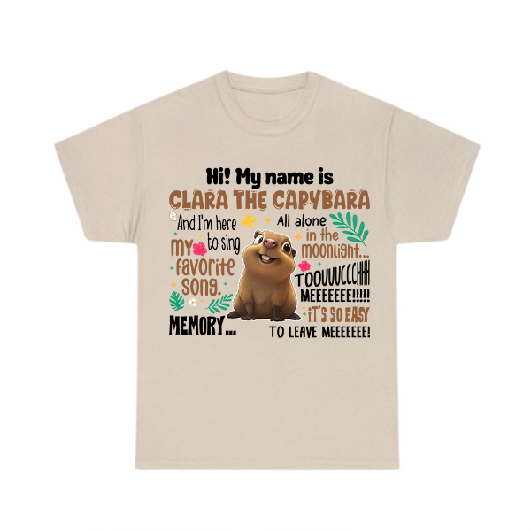 Claira the Capybara Shirt