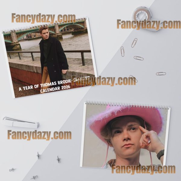 Thomas Brodie Sangster 2026 Wall Calendar