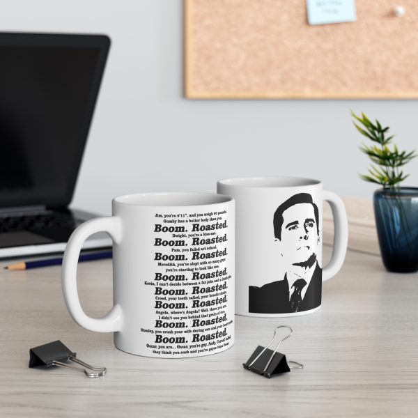 Boom Roasted The Office Mug Boom Roasted The Office Mug