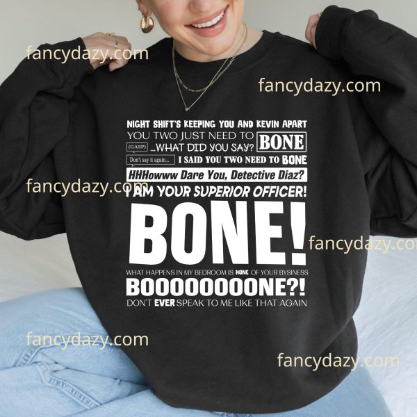 Brooklyn Nine-Nine “BONE” Quote T-Shirt