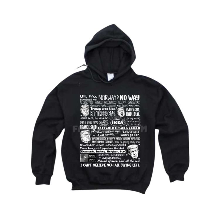 Donald Trump NATO Swipe Left Shirt Donald Trump NATO Swipe Left Shirt