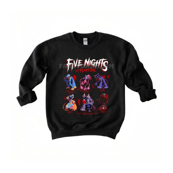 Poppy Playtime X FNAF Shirt