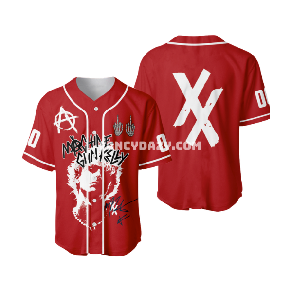 MGK Machine Gun Kelly Baseball Jersey Shirt