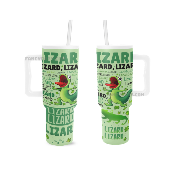 Lizard Lizard Lizard Trek Tumbler