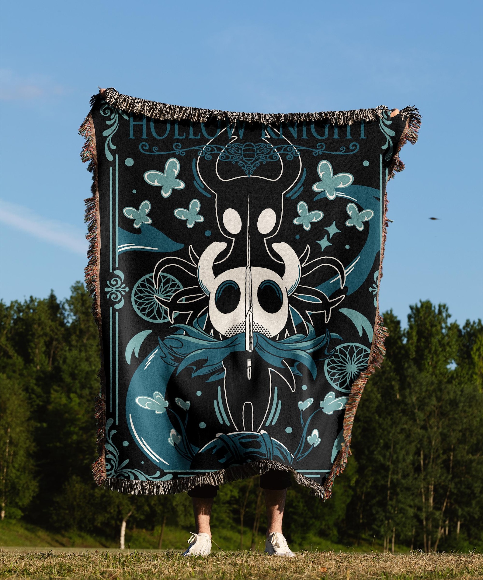 Hollow Knight Woven Blanket Hollow Knight Woven Blanket