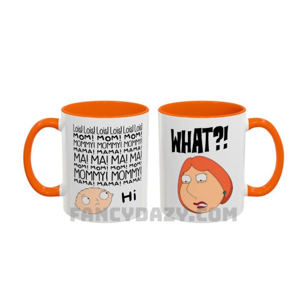 Family Guy Stewie And Lois Mom, Mom, Mommy Mug