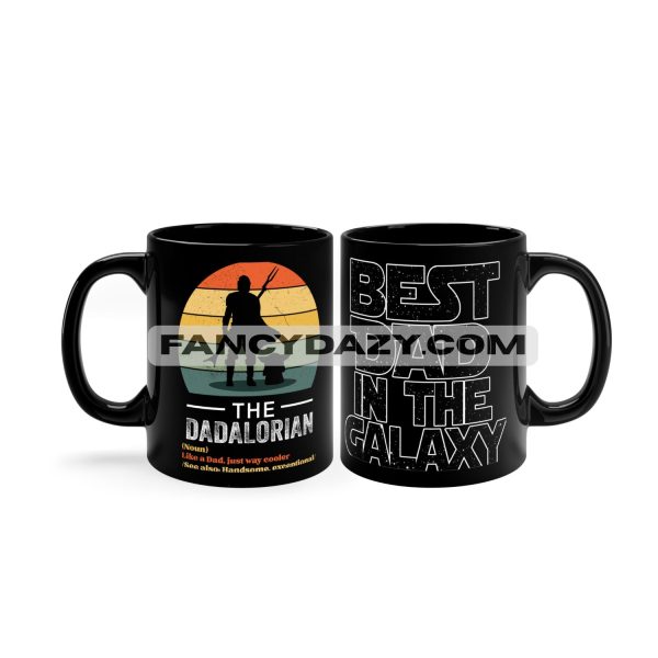 Dadalorian Best Dad In The Galaxy Mug