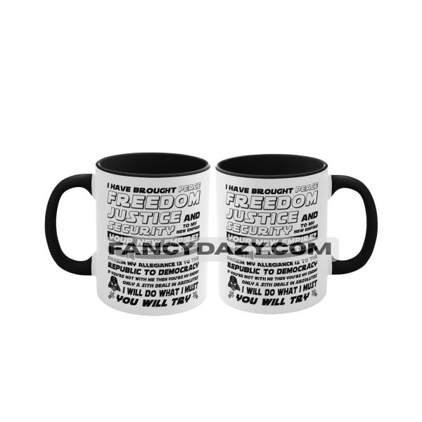 i have brought peace Funny Mug