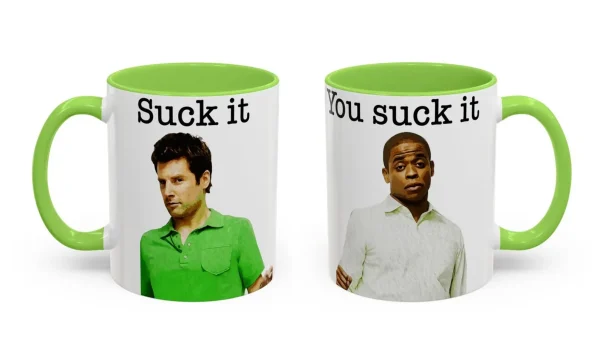 Shawn and Gus Psych Movie Mug