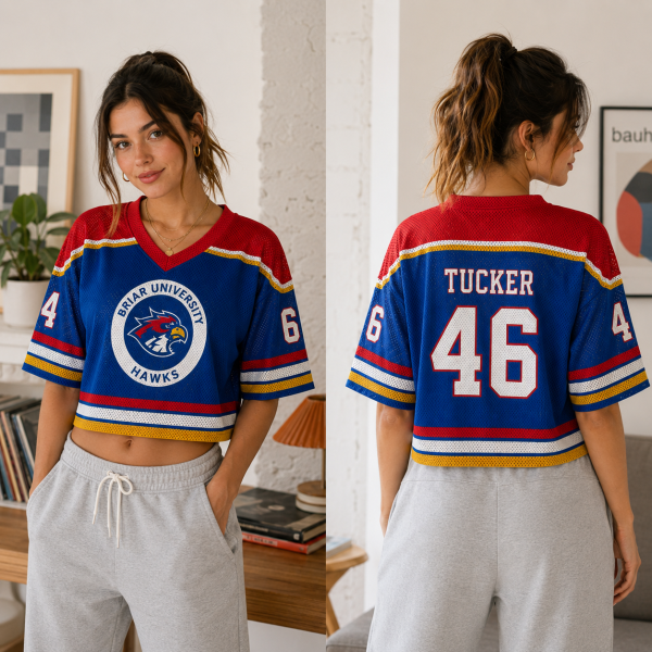 Off Campus John Tucker 46 CropTop Jersey Shirt