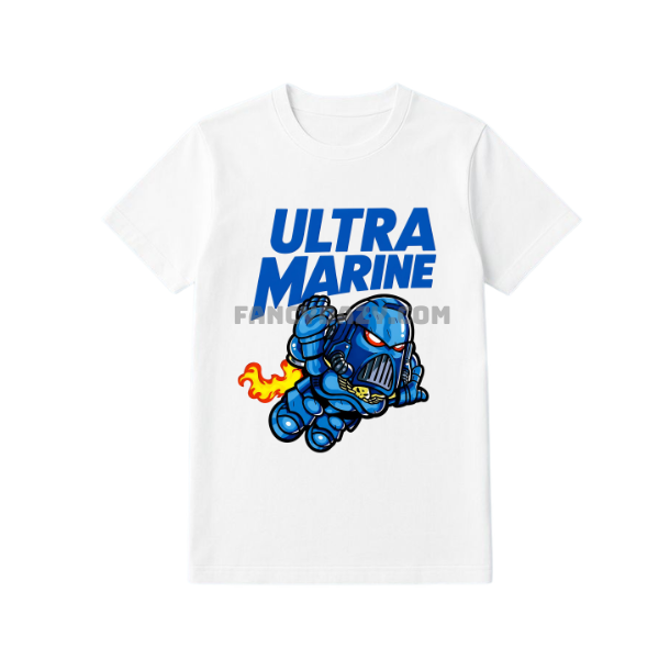 Ultra Marine Chibi Warhammer Shirt