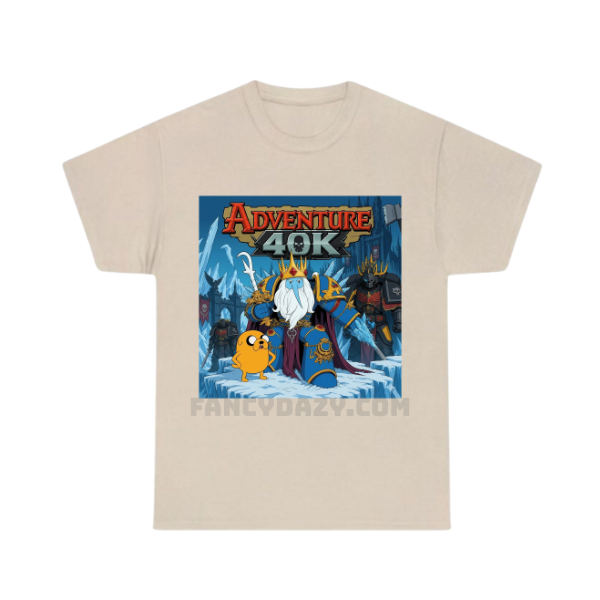 Adventure 40K Shirt, Adventure Time x Warhammer 40K Parody Tee Adventure 40K Shirt, Adventure Time x Warhammer 40K Parody Tee