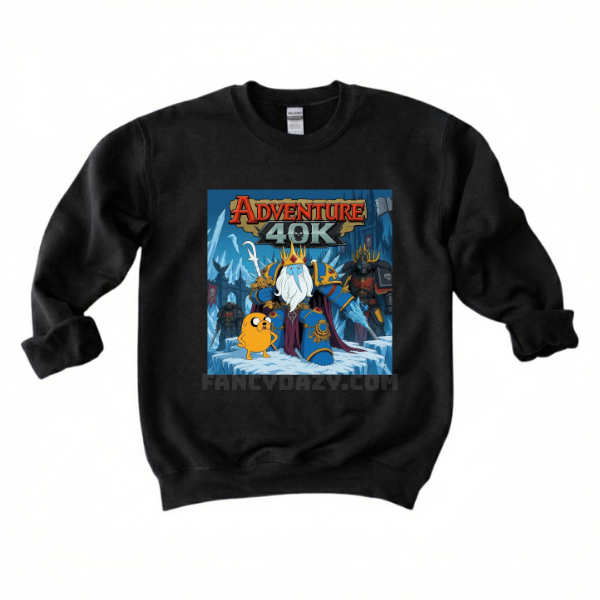 Adventure 40K Shirt, Adventure Time x Warhammer 40K Parody Tee Adventure 40K Shirt, Adventure Time x Warhammer 40K Parody Tee