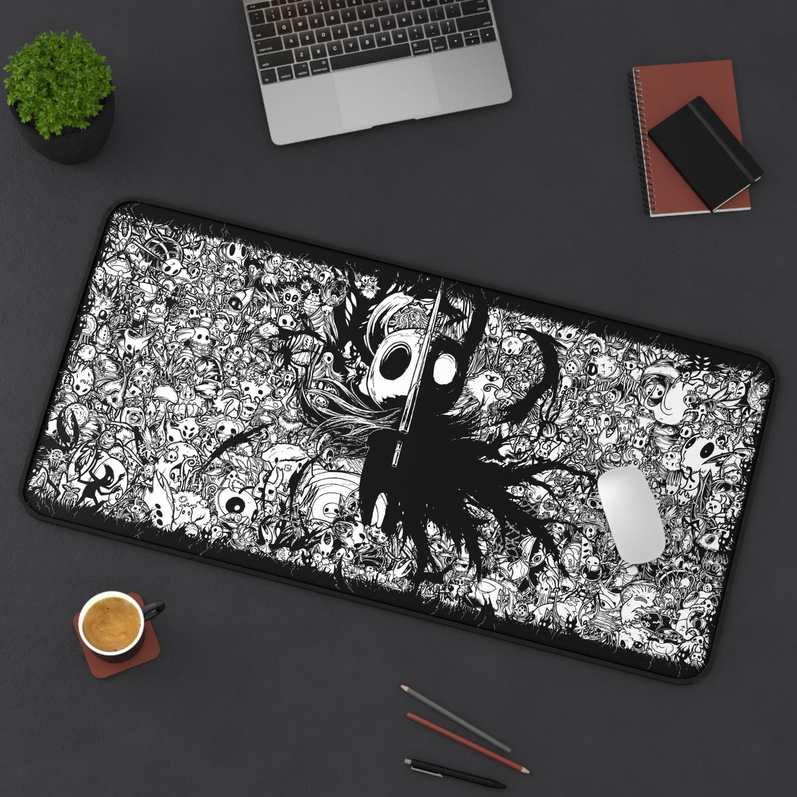 Hollow Knight Characters Desk Mat Hollow Knight Characters Desk Mat