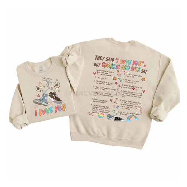 HeartStopper – I Love You Shirt HeartStopper – I Love You Shirt
