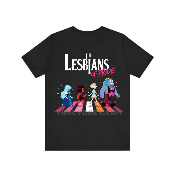 Steven Universe – The Lesbians of Pride/RubySapphire & BisPearl Shirt