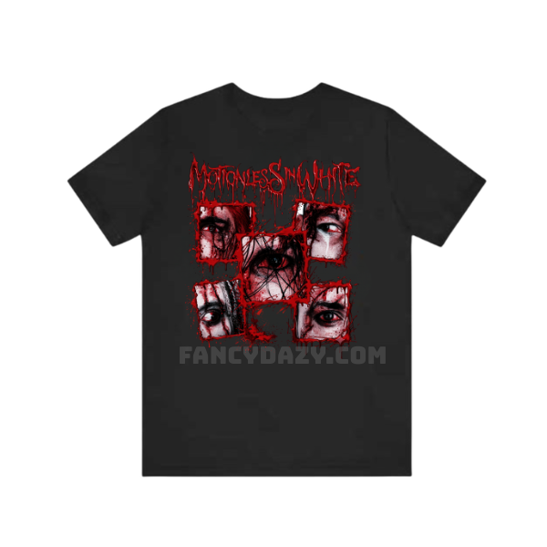 Motionless In White Eyes Collage Shirt Motionless In White Eyes Collage Shirt