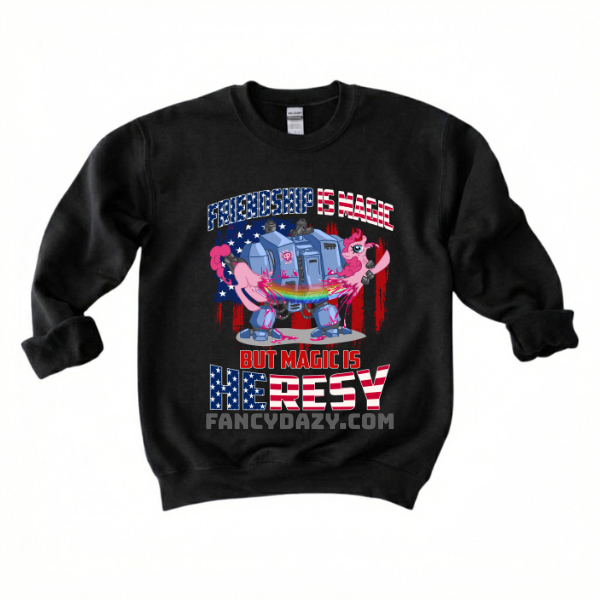 Happy 4th Of July Friendship Is Magic Shirt, My Little Pony x Warhammer 40K Graphic Tee Happy 4th Of July Friendship Is Magic Shirt, My Little Pony x Warhammer 40K Graphic Tee