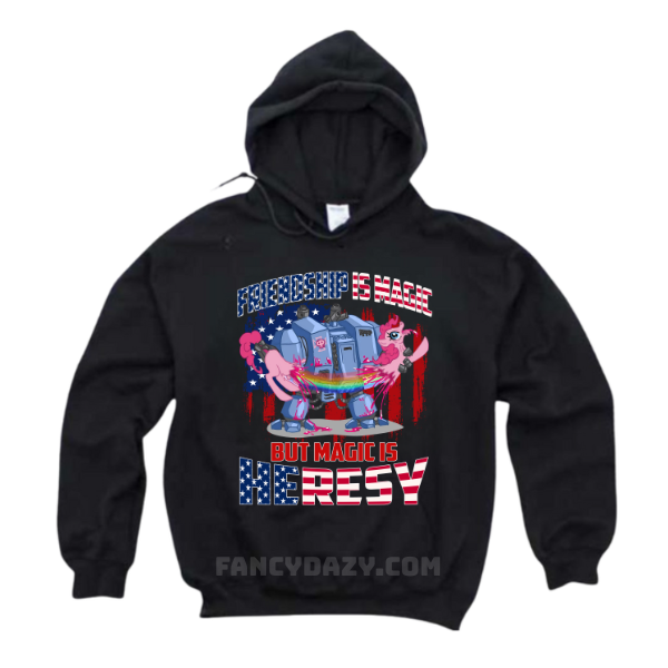 Happy 4th Of July Friendship Is Magic Shirt, My Little Pony x Warhammer 40K Graphic Tee Happy 4th Of July Friendship Is Magic Shirt, My Little Pony x Warhammer 40K Graphic Tee
