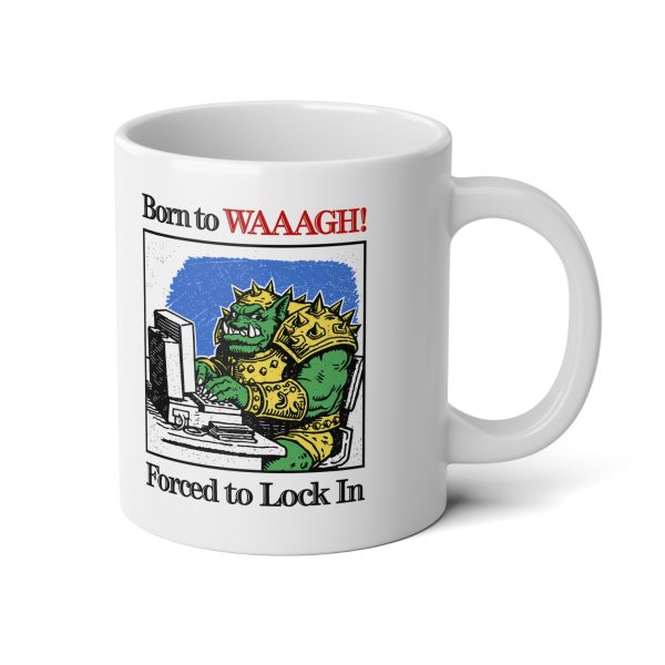 Born To Waaagh Warhammer 40K Mug Born To Waaagh Warhammer 40K Mug