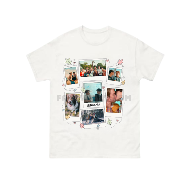 Heartstopper Love Scenes Polaroid Shirt