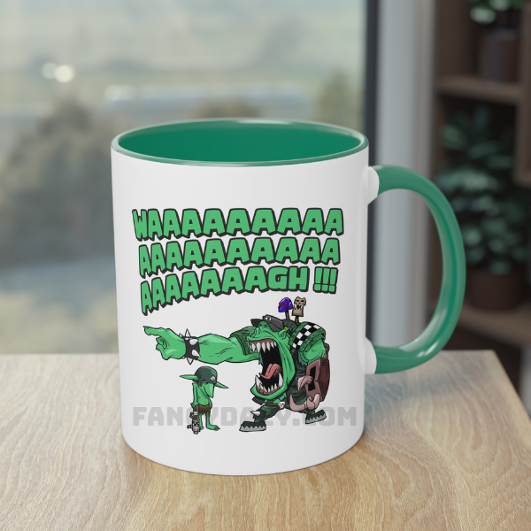 WAAAGH!!! Warhammer Mug WAAAGH!!! Warhammer Mug
