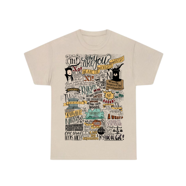 The Knights Who Say Ni Monty Python Shirt