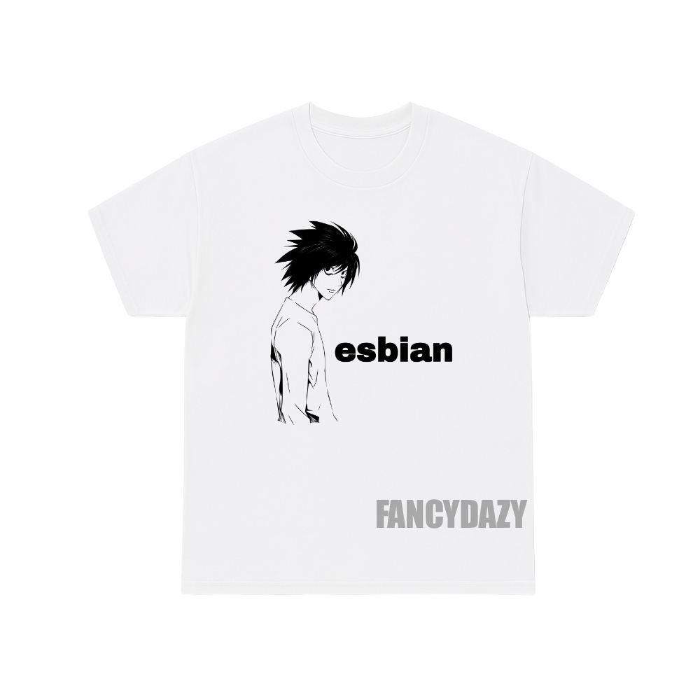 Death Note L Lawliet Esbian Shirt Death Note L Lawliet Esbian Shirt