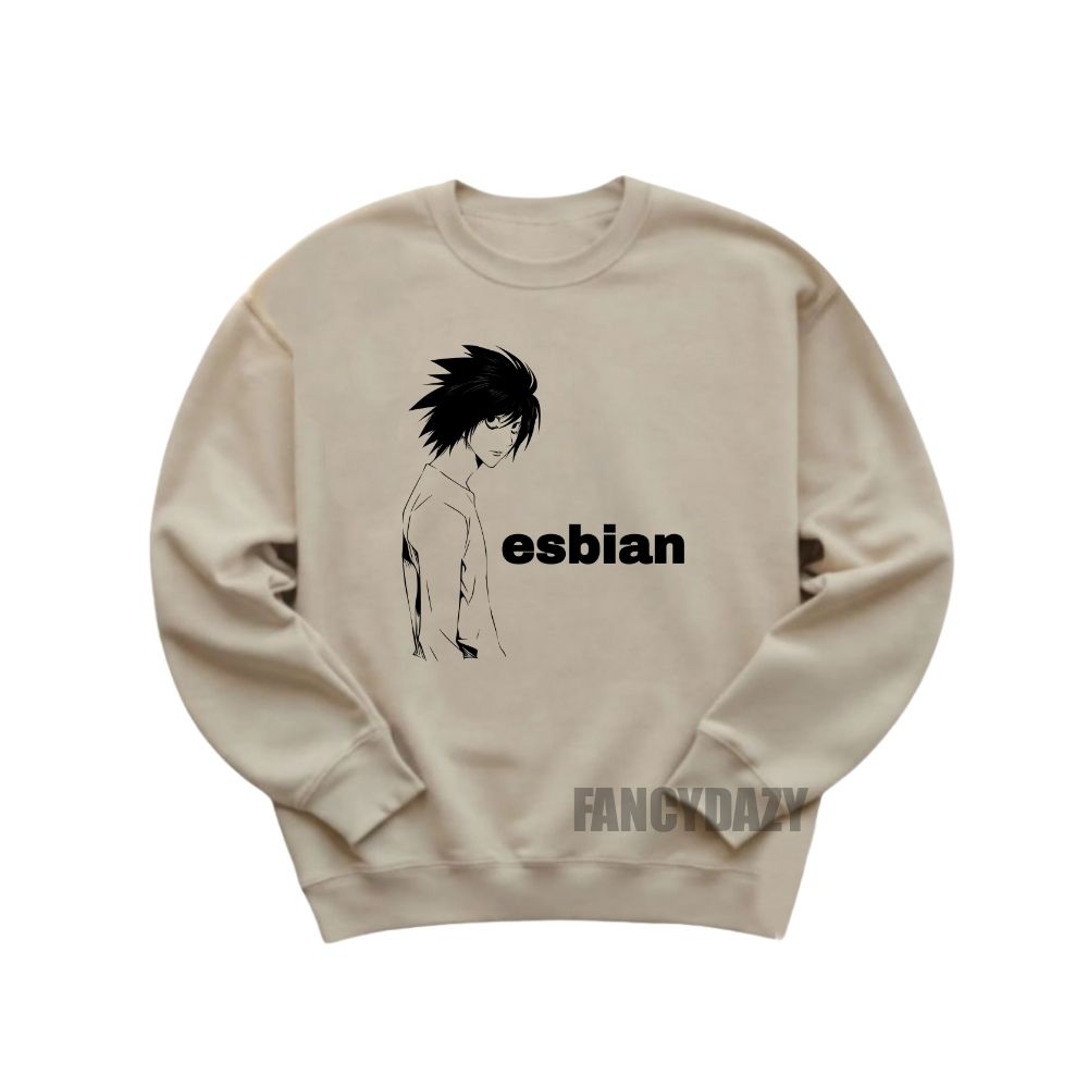 Death Note L Lawliet Esbian Shirt Death Note L Lawliet Esbian Shirt