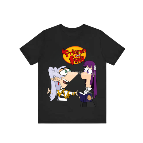 Frieren x Phineas and Ferb Shirt