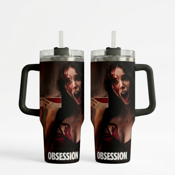 Obsession Horror Movie Tumbler 40oz 1pc Obsession Horror Movie Tumbler 40oz 1pc