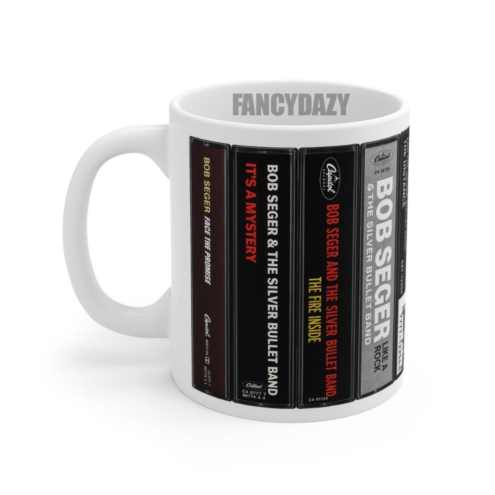 Bob Seger Rock Music Cassette Mug Bob Seger Rock Music Cassette Mug