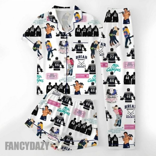 Off Campus Hockey Pajamas Set